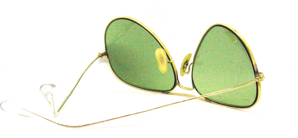 Ray-Ban USA Vintage 1940/50s B&L 58mm RB3 Aviator 12K GF Mint sunglasses