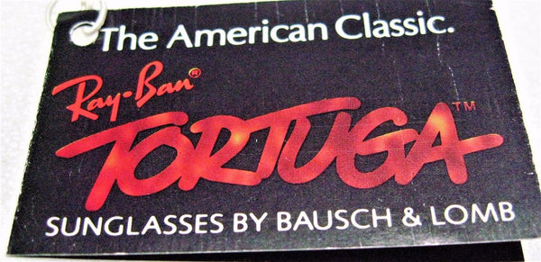 Ray-Ban USA *NOS Vintage B&L Aviator "Tortuga" Outdoorsman *B-15 *NEW Sunglasses - Vintage Sunglasses 