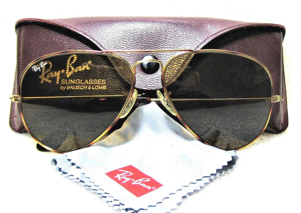 Ray-Ban USA Vintage B&L Aviator Tortuga Classic B-15HC  L1706 Nr.Mint Sunglasses - Vintage Sunglasses 