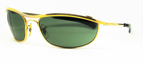 Ray-Ban USA Vintage 1960s B&L Olympian Deluxe I L0255 EZ Rider Sunglasses & Case - Vintage Sunglasses 