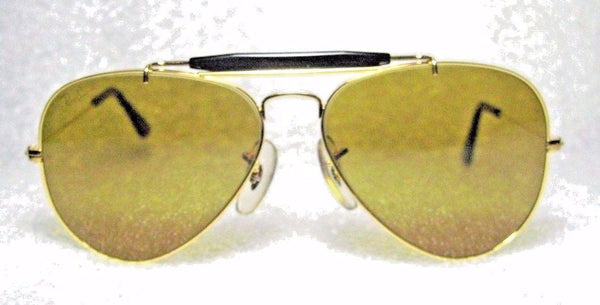 Ray-Ban USA NOS Vintage B&L Aviator Chromax W1663 Driving Series NEW Sunglasses - Vintage Sunglasses 