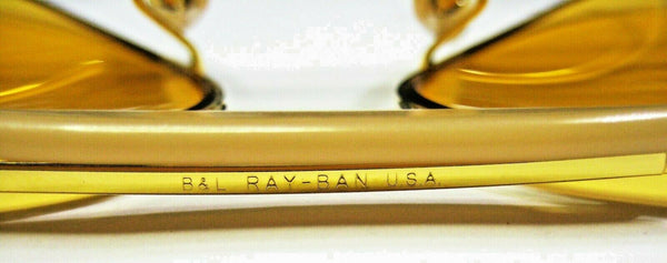 Ray-Ban USA Vintage 70s B&L Aviator Ambermatic PhotoChrom Deep Groove Sunglasses