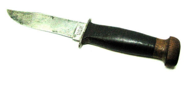 Vintage 1940S WWII USN Navy Fighting Knife Robeson Shuredge No. 20 Ka-Bar