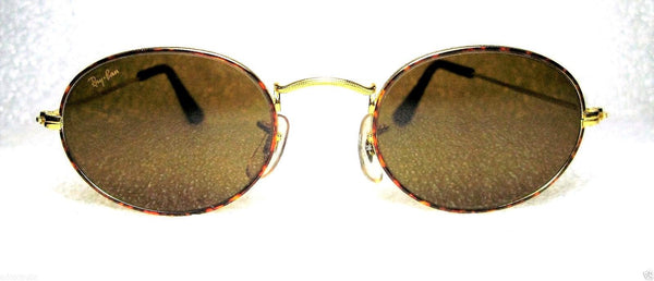 RAY-BAN *NOS VINTAGE B&L TORTUGA "Lennon" W2183 Classic Metals *NEW SUNGLASSES - Vintage Sunglasses 
