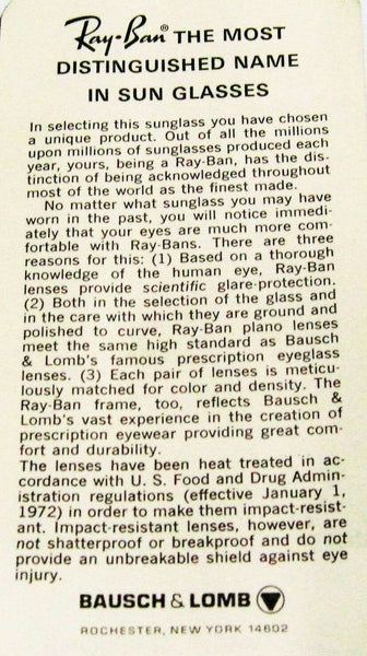 Ray-Ban USA NOS Vintage B&L Predator Inertia Chrome W2466 New Sunglasses & Case