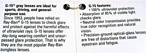 Ray-Ban USA NOS Vintage B&L Aviator G15 Arista 24kGP 58mm EarWrap New Sunglasses - Vintage Sunglasses 