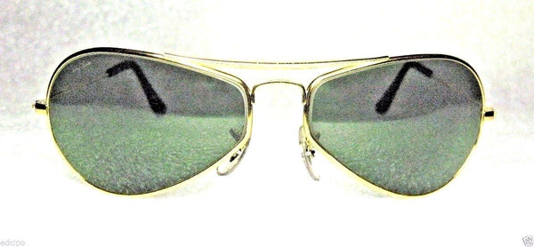 Ray-Ban USA *NOS Vintage B&L Aviator "Air-Boss" 24kGP W2615 Pilot NEW Sunglasses - Vintage Sunglasses 