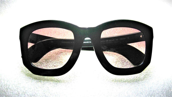 Kuboraum "Dreamed in Berlin" Mask B2 49[]25 BS 150mm 3 Ebony Mint Sunglasses - Vintage Sunglasses 