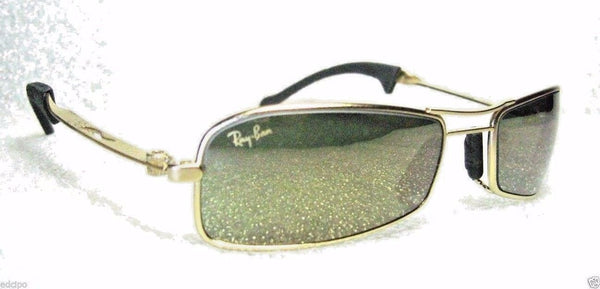 Ray-Ban USA *NOS Vintage B&L Orbs "AXIS" W2308 Brs Gold Mirrored *NEW Sunglasses - Vintage Sunglasses 