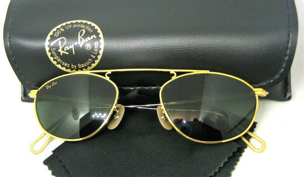 Ray-Ban USA NOS Vintage B&L Mod Aviator W2003 Etched New Sunglasses