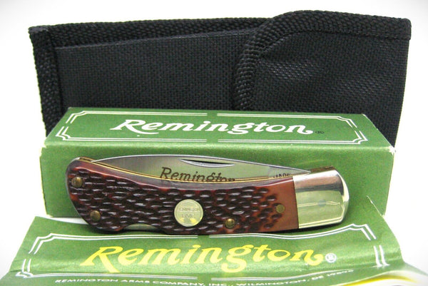 Remington UMC USA R5 Delrin Gentleman Lockback NOS Knife - New In Box