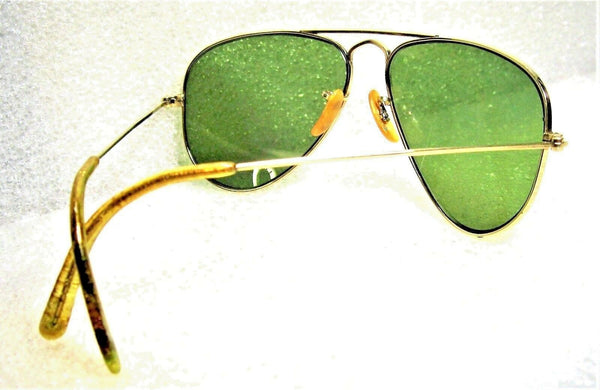 Vintage Ray-Ban USA Rare 1940s B&L Pilot 52 RB-3 Aviator 12kGF Sunglasses & Case - Vintage Sunglasses 