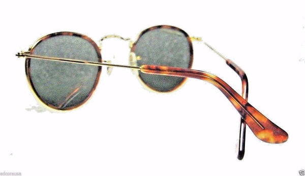 Ray-Ban USA Vintage *NOS B&L "Tortuga" Round W1675 Classic Metals NEW Sunglasses - Vintage Sunglasses 
