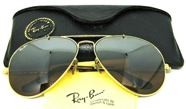 Ray-Ban USA NOS Vintage B&L Aviator Ultra Bravura Polarz RB-50 W1219 Sunglasses