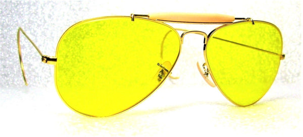 Ray-Ban USA *NOS Vintage *B&L Aviator *Kalichrome Outdoorsman I *NEW Sunglasses - Vintage Sunglasses 