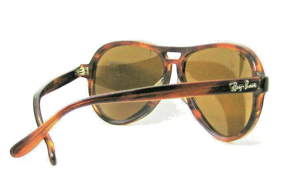Ray-Ban USA Vintage 1980s B&L Vagabond B15 Sport Tortoise Exnt Sunglasses & Case