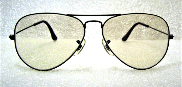 Ray-Ban USA NOS Vintage B&L Aviator Blue Super-Changeable 58 Lens New Sunglasses - Vintage Sunglasses 