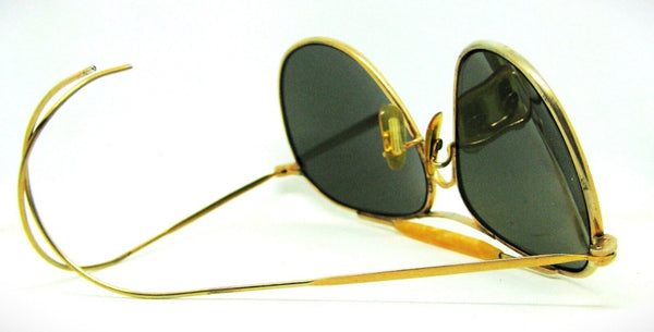 American Optical USA Aviator WWII Pilot Ful Vue GP Vintage 1940s Sunglasses