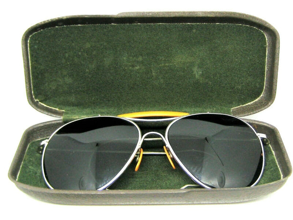 Vintage American Optical USA Aviator WWII B&L Ful Vue USL-USN AN6531 Sunglasses - Vintage Sunglasses 