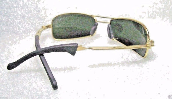 Ray-Ban USA *NOS Vintage B&L Orbs "AXIS" W2308 Brs Gold Mirrored *NEW Sunglasses - Vintage Sunglasses 
