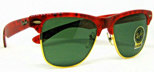 Ray-Ban USA NOS Vintage B&L Wayfarer Max W1273 Caramel Tortoise New Sunglasses - Vintage Sunglasses 