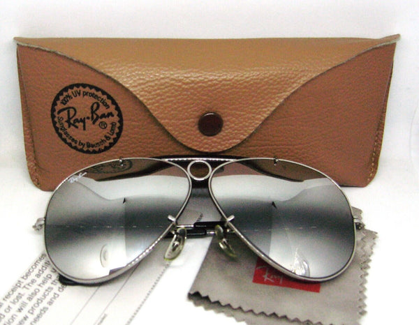 Ray-Ban USA Vintage 80s B&L NOS Aviator DGM G-31 Chrome Shooter New Sunglasses