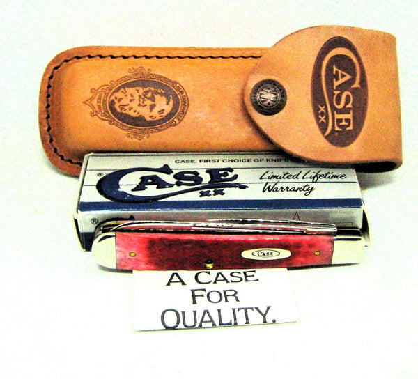 CASE XX USA 1889-1989 Centennial R62019SS Red Bone NIB English Jack Knife 02652