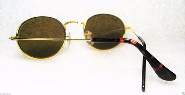 RAY-BAN *NOS VINTAGE B&L TORTUGA "Lennon" W2183 Classic Metals *NEW SUNGLASSES - Vintage Sunglasses 