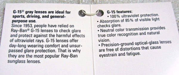 Ray-Ban USA *NOS Vintage *B&L "Undercurrent" Wood Tortoise W2831 *New Sunglasses - Vintage Sunglasses 