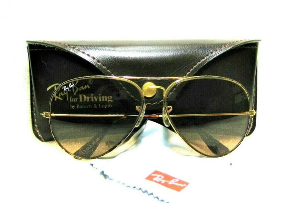 Ray-Ban USA Vintage B&L Aviator Tortuga Changeable Brwn L1712 Nr.Mint Sunglasses - Vintage Sunglasses 