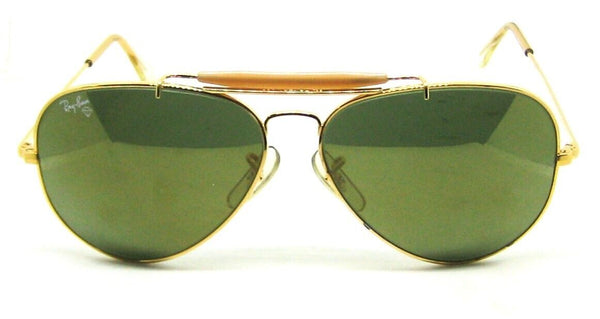 Ray-Ban USA B&L NOS Diamond Hard Aviator Outdoorsman II Bravura DpGrv Sunglasses