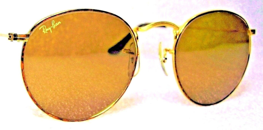 Ray-Ban *NOS Vintage B&L 24k Classic Metals Arista Tortuga W2186 *NEW Sunglasses - Vintage Sunglasses 