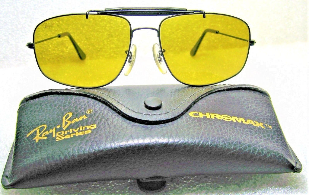 Vintage Ray-Ban USA NOS B&L Aviator *Chromax W1700 DrSrs Explorer NEW Sunglasses - Vintage Sunglasses 