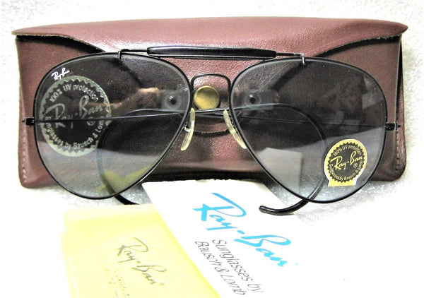 Ray-Ban USA NOS Vintage B&L Aviator 62mm ODM Blue UltraGradient New Sunglasses - Vintage Sunglasses 