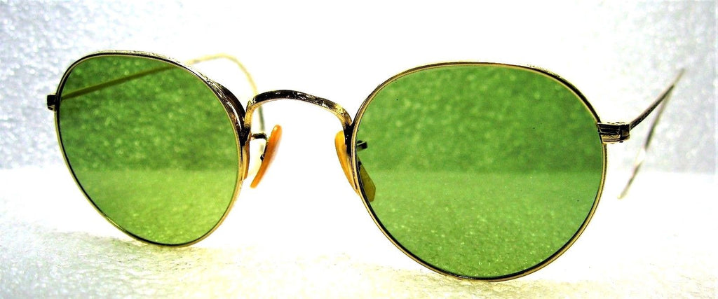 Vintage Bausch & Lomb USA 1940s WWII 12k GF Ray-Ban RB-3