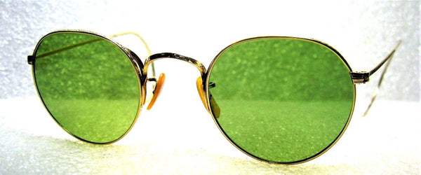 Vintage Bausch & Lomb USA 1940s WWII 12k GF Ray-Ban RB-3 Mint Sunglasses & Case - Vintage Sunglasses 