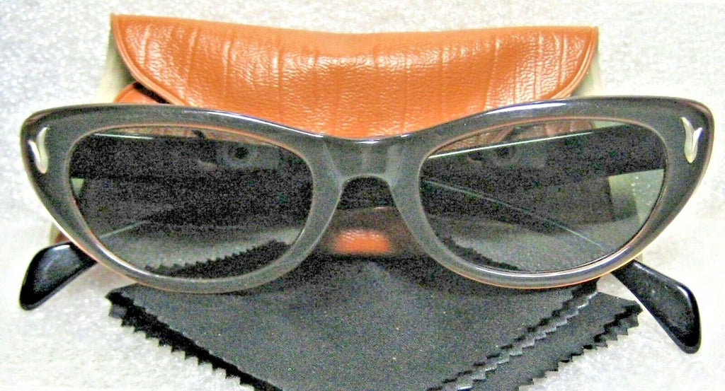 Vintage Ray-Ban USA 1950s B&L Rare Alita Cateye Mint Sunglasses & Case - Vintage Sunglasses 