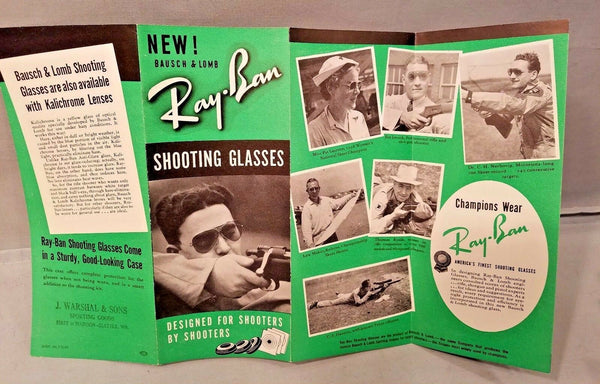 Ray-Ban USA 1960s Vintage B&L Aviator 12k GF RB-3 Wide Decot Shooter Sunglasses - Vintage Sunglasses 