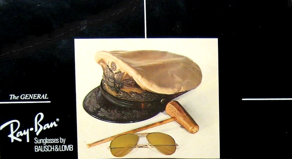 Ray-Ban USA The General Vintage 1980s B&L RB-50 Aviator Outdoorsman Sunglasses