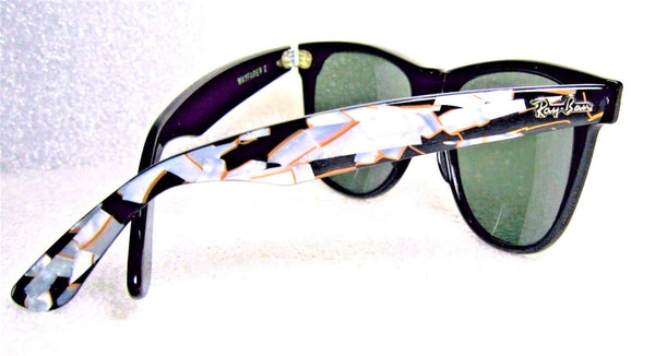 Ray-Ban USA *NOS Vintage *B&L Wayfarer II W1089 "Street Neat" Mosaic Sunglasses - Vintage Sunglasses 