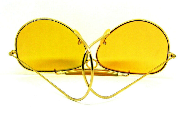 Ray-Ban USA Vintage NOS 70s B&L Aviator Ambermatic Bullet Shooter New Sunglasses - Vintage Sunglasses 