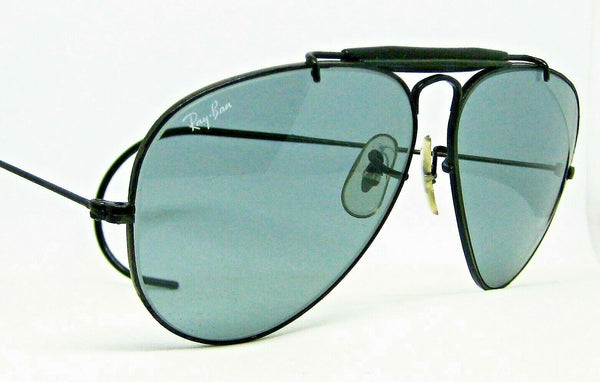 Ray-Ban USA Vintage B&L Aviator Outdoorsman Blue Changeables BkChrome Sunglasses