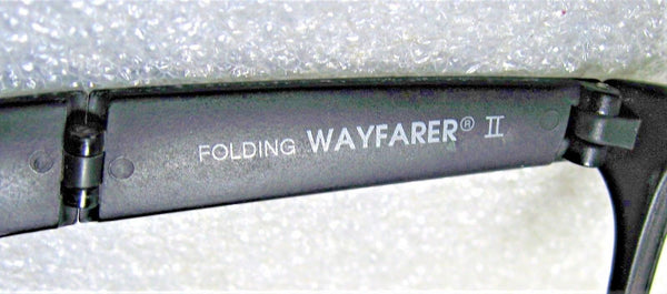 Ray-Ban USA Vintage B&L "Folding" *Rare Wayfarer II W0871 *Mint Sunglasses Frame - Vintage Sunglasses 