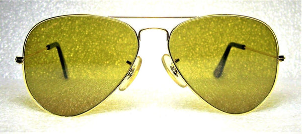 Ray-Ban USA NOS Vintage B&L Aviator Chromax W1661 Driving Series NEW Sunglasses - Vintage Sunglasses 