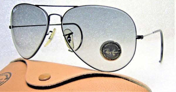 Ray-Ban USA NOS Vintage B&L Aviator W2455 TG Blue UltraGradient New Sunglasses - Vintage Sunglasses 