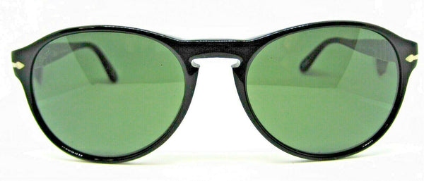 Persol Vintage 2931-S 95/31 Knight & Day Ebony-Black 53-17 New Sunglasses & Case - Vintage Sunglasses 