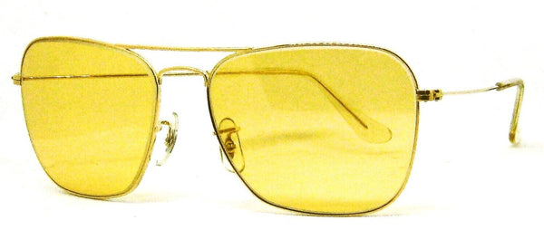 Ray-Ban USA N OS Vintage 70s B&L  Aviator Caravan Ambermatic NewInBox Sunglasses