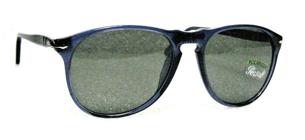 Persol Vintage 9649-S 1015/58 Rare Cobalto 55-18 Polarized New Sunglasses & Case