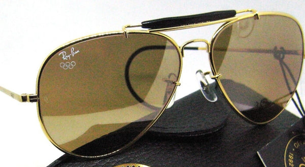 Ray-Ban USA Vintage B&L NOS The General RB50 Olympics Aviator Rare Sunglasses