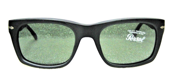 Persol New Vintage 3065-S 9013/71 Rare 55-20 Black Sandblast MidNight Sunglasses - Vintage Sunglasses 